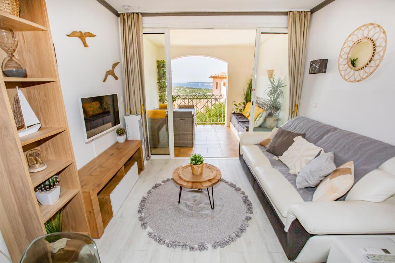 Le Tropik, Panoramic Sea View, Holiday Resort Grimaud Exterior foto